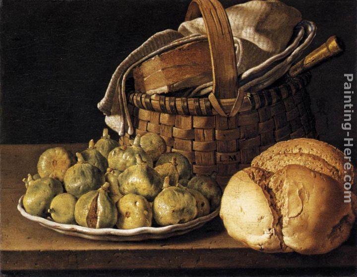 Luis Melendez Still-Life with Figs
